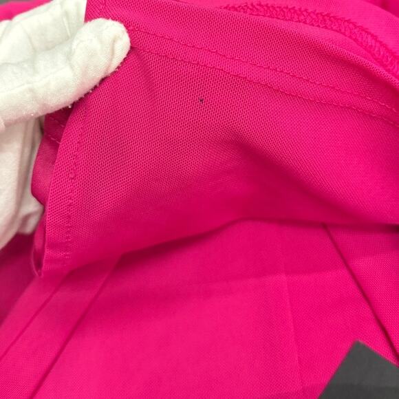 Lulus Epitome of Allure Fuchsia Mesh Strapless Ruched Maxi Dress size S NWT - Picture 8 of 8